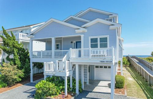 Ocean Isle Beach House | License to Chill by Brunswick Vacation Rentals Ocean front with private heated pool