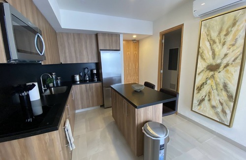 Bucerias Apartment | LIFE Bucerias 520, APT just one block on the beach in Golden zone