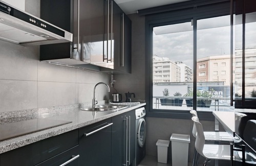 L'Hospitalet de Llobregat Apartment | Light-Filled New Apartment next to Fira Barcelona.