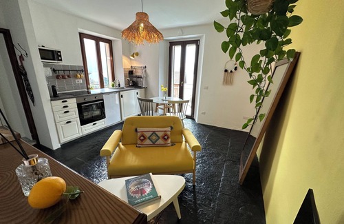 Pognana Lario Apartment | Light and spacious apartment with full lake view, private terrace and large garden access.