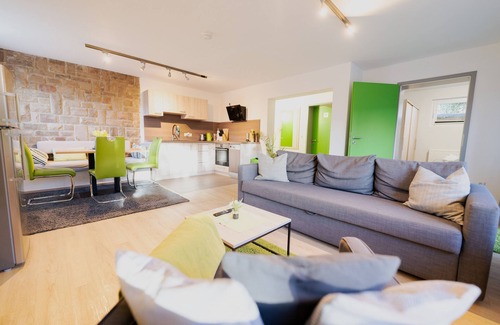 Hemfurth-Edersee Apartment | Light-flooded architect's house in a quiet location Apartment "Green"
