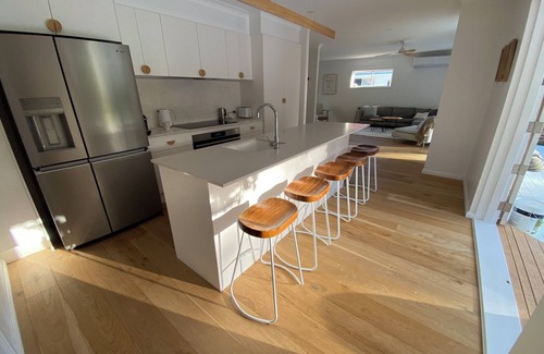 South West Rocks House | Light modern airy beachy feel house. Pet friendly