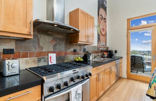 South Capitol Condo | Light Modern Railyard View Loft
