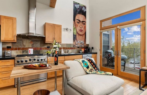 South Capitol Condo | Light Modern Railyard View Loft