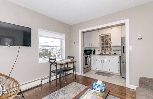 Fairport Harbor Apartment | Lighthouse View Suite. This is the ideal getaway!