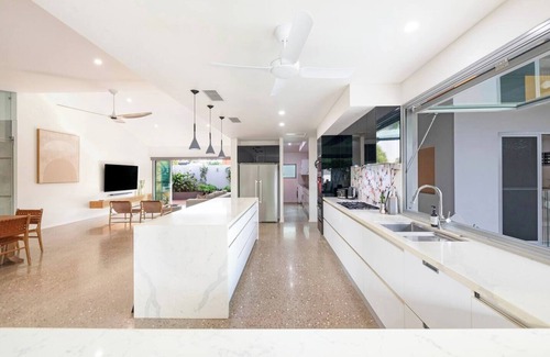 Parap House | Lily Pad Retreat A Luxe Poolside Parap Oasis