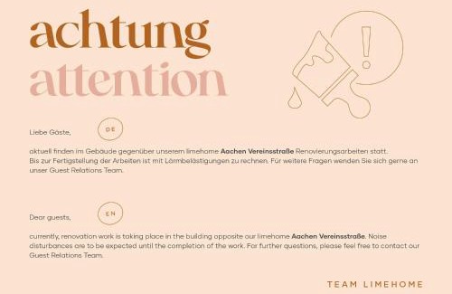 Aachen Apartment | Limehome Aachen Vereinsstraße