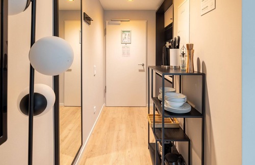 Stadtmitte Apartment | limehome Düsseldorf | Economy Suite
