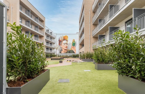 Innenstadtring Apartment | limehome Münster | Single Suite Comfort + Terrace