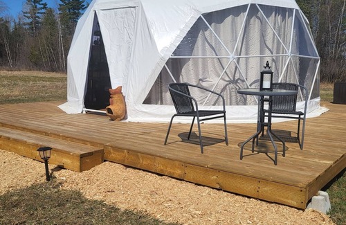 North Grenville Apartment | Limerick Forest Retreat | Luxury Camping Geodome