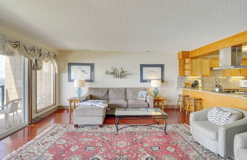 Lincoln Beach Condo | Lincoln City Oceanfront Condo, Near Lincoln Beach!