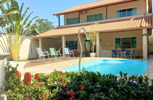 Parque Santo Antonio House | Linda casa com piscina aquecida e ar condicionado a 1h do RJ