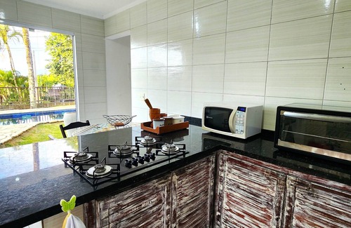 Bexiga House | Linda Casa de 4 Suítes e Piscina com Hidro na Praia do Curral