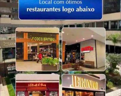 Aguas Claras Apartment | Lindo Apartamento Águas Claras em Shopping - Completo!