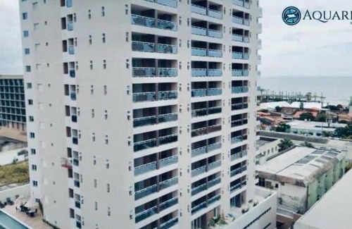 Praia de Iracema Apartment | Lindo apartamento com vista mar - Aquarius Residence