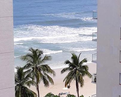 Centro Apartment | Lindo apartamento vista mar Pitangueiras Guaruja!