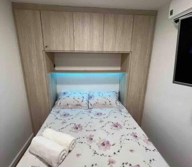 Centro de Vila Velha Apartment | Lindo loft automatizado, 1.5KM da Praia da Costa