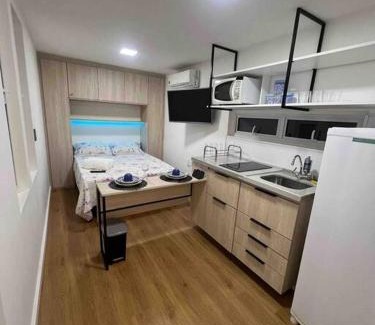 Centro de Vila Velha Apartment | Lindo loft automatizado, 1.5KM da Praia da Costa