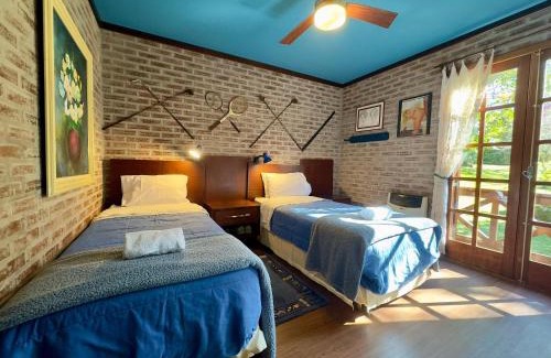 Nova Petropolis House | Lindo sítio com piscina, quadra de tênis e lago