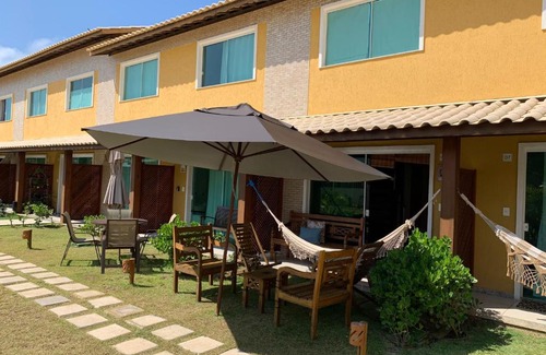 Bela Vista Apartment | Lindo Village Pé na areia em Itacimirim