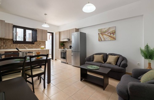 Lindos Apartment | Lindos Olive Suite - luxury apartment with private roof terrace and seaview
