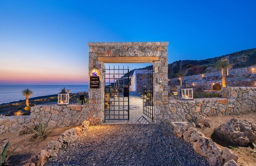 Lindos Villa | Lindos Vigli Private Villa with Sea View&outdoor jacuzzi