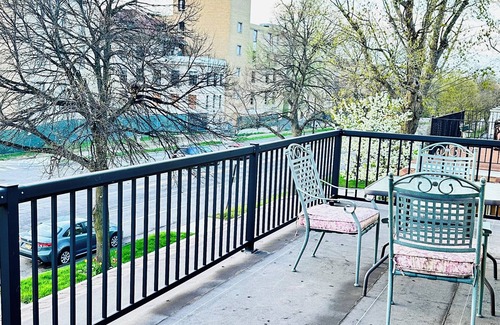 Buffalo Apartment | Linwood Paradise Home in Elmwood Village with a balcony to enjoy your stay