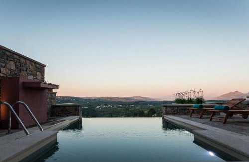 Paidochori Villa | Listen to Nature in a Renovated Traditional Hilltop Villa Liodosifis with Heated Pool