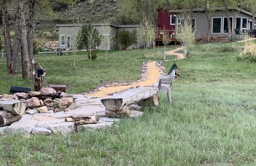 Woods Landing-Jelm Cabin | Little Den is an efficiency, cabin located on the Big Laramie River.