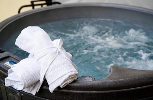 Saint Briavels Apartment | Little Gem in the Forest of Dean! Hot tub, Private garden, Dog Friendly, Smart TVs and Beautiful Historic Village Location!