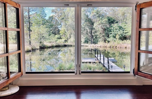 Parklands Cabin | Little Olive Eco Cabin on a Private Dam. Perfect for a Relaxing Weekend Away!