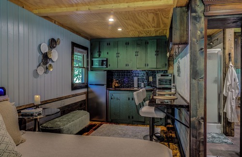 Sugar Grove Cabin | Little-River-Petting Zoo-Stream-Pickleball?, Private Petting Zoo Cabin and Hot Tub