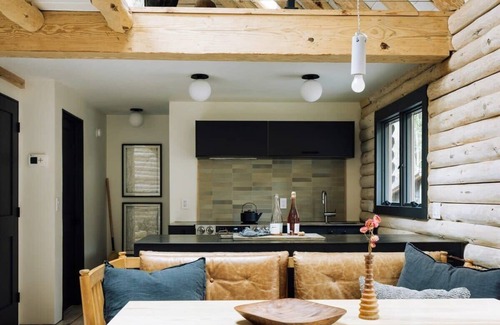 Barryville Cabin | Little River: Waterfront Sauna & Chic Log Cabin