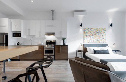 Downtown Montreal Apartment | LiV MTL Downtown-302 Spacious Double Studio Suit