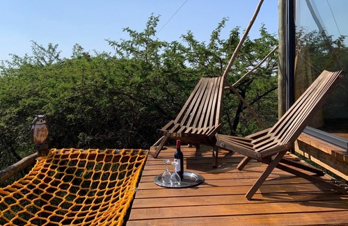 Hluhluwe Cottage | Live amongst giraffes in a treetop cabin