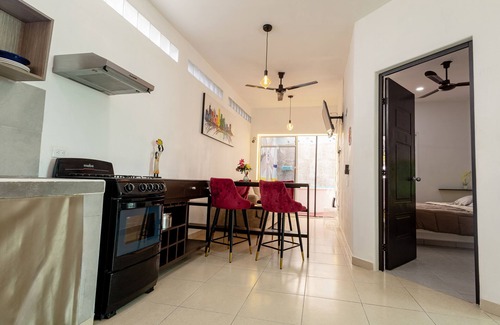 Colonia Centro Apartment | Live the Life - Downtown Cozumel Apartment with a Cozy Pool
