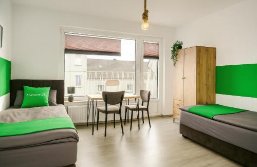 Marxloh Apartment | Livemore24 - Apartment 1 in Duisburg WLAN - Smart-TV - 24-7 Check-in und Küche