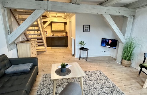 Dassow Apartment | Living in a listed building - Dassow granary - Apartment Dinkel
