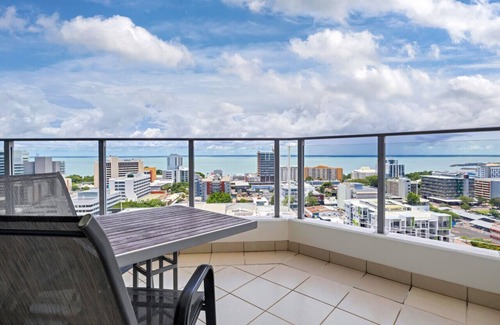 Darwin City Centre Apartment | Living the Dream on Level 18!