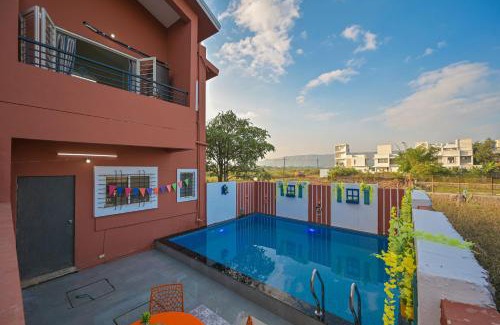 Malavli Villa | ll EMPYREAN STAY ll AIRAWAT VILLA ll 2BHK ll AC ll PRIVATE POOL ll WIFI ll