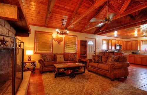 Voca House | Llano River Ranch - Riverfront Cabin on 100 Acres!