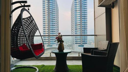 Blue Area Apartment | LMY Boutique Signature Apartments Facing Centaurus Mall - Elysium Tower Islamabad