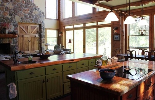 Grimes County House | Loblolly Lake: Colorado lodge meets Texas paradise