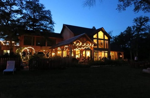 Grimes County House | Loblolly Lake: Colorado lodge meets Texas paradise
