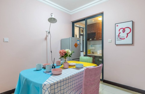 Xiangzhou District Apartment | Locals Boutique Apartment Huafa Plaza 9