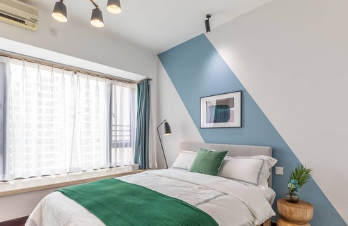 Xiangzhou District Apartment | Locals Boutique Apartment Huafa Plaza 36