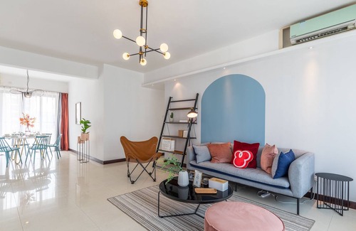 Xiangzhou District Apartment | Locals Boutique Apartment Huafa Plaza 36