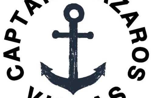 Perissa Villa | Located by the sea one beachfront Private Captain Lazaros Pool Villa with loft in 750sqm spacious private plot-Jacuzzi-sunrelax-furnished terace-gazebo-private parking,sleep 3 adults and 2 children, just steps from the Black Beach-Seaview