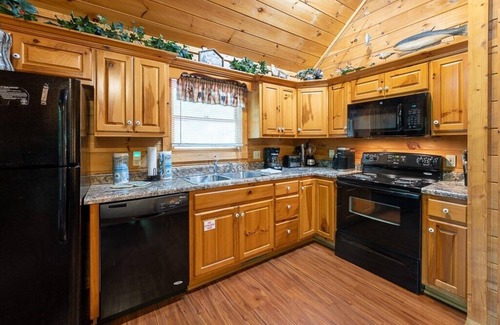 Black Bear Falls Cabin | Located in Black Bear Falls Resort cozy cabin for two with new hot tub
