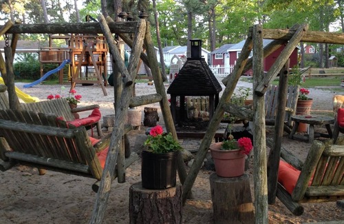 Bass River Cabin | LOCATION: Cabin1 sleeps2, Pool, 1mile to Ocean, Grill, Fun stuff, Pet ok,Parking